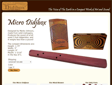 Tablet Screenshot of didgebox.com